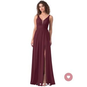 Cabernet Azazie Dress